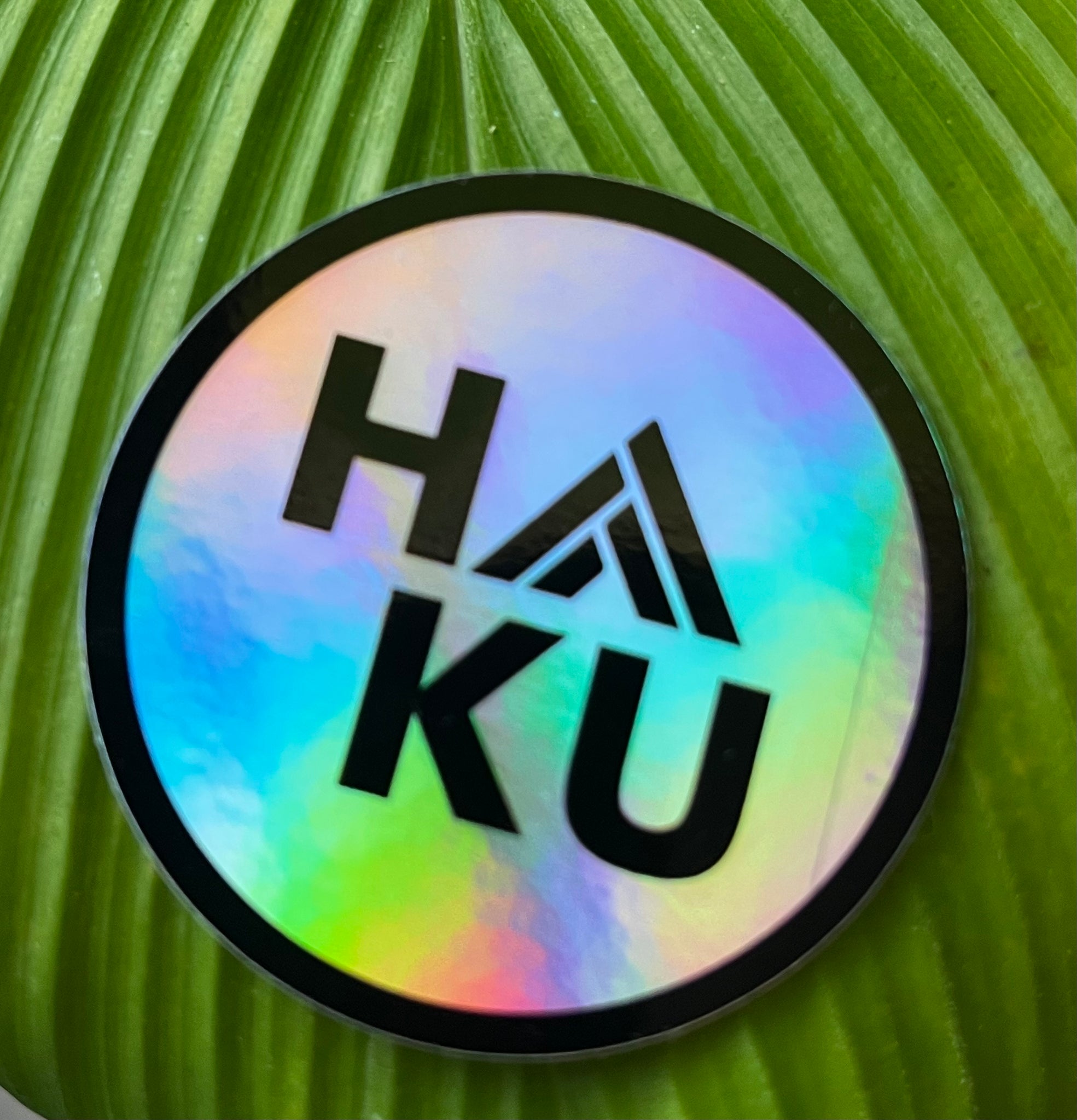 Holographic Haku Sticker