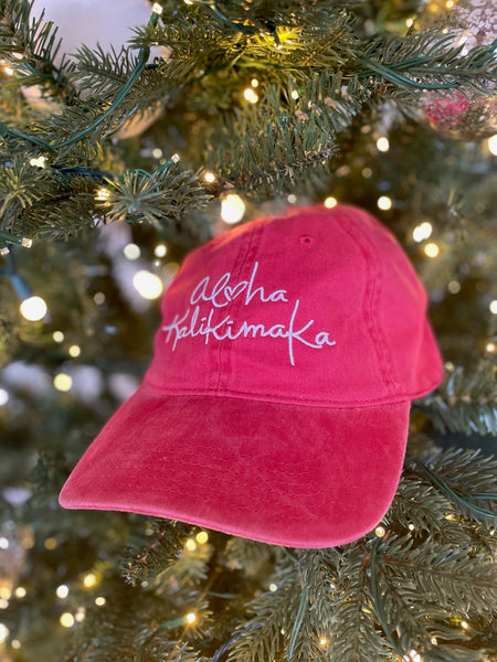 Aloha Kalikimaka Dad Hat