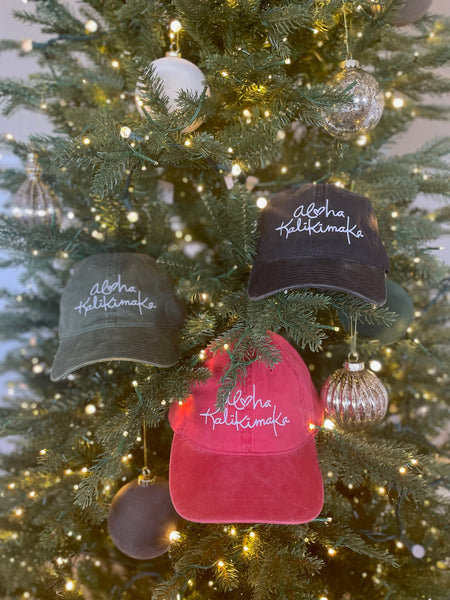 Aloha Kalikimaka Dad Hat